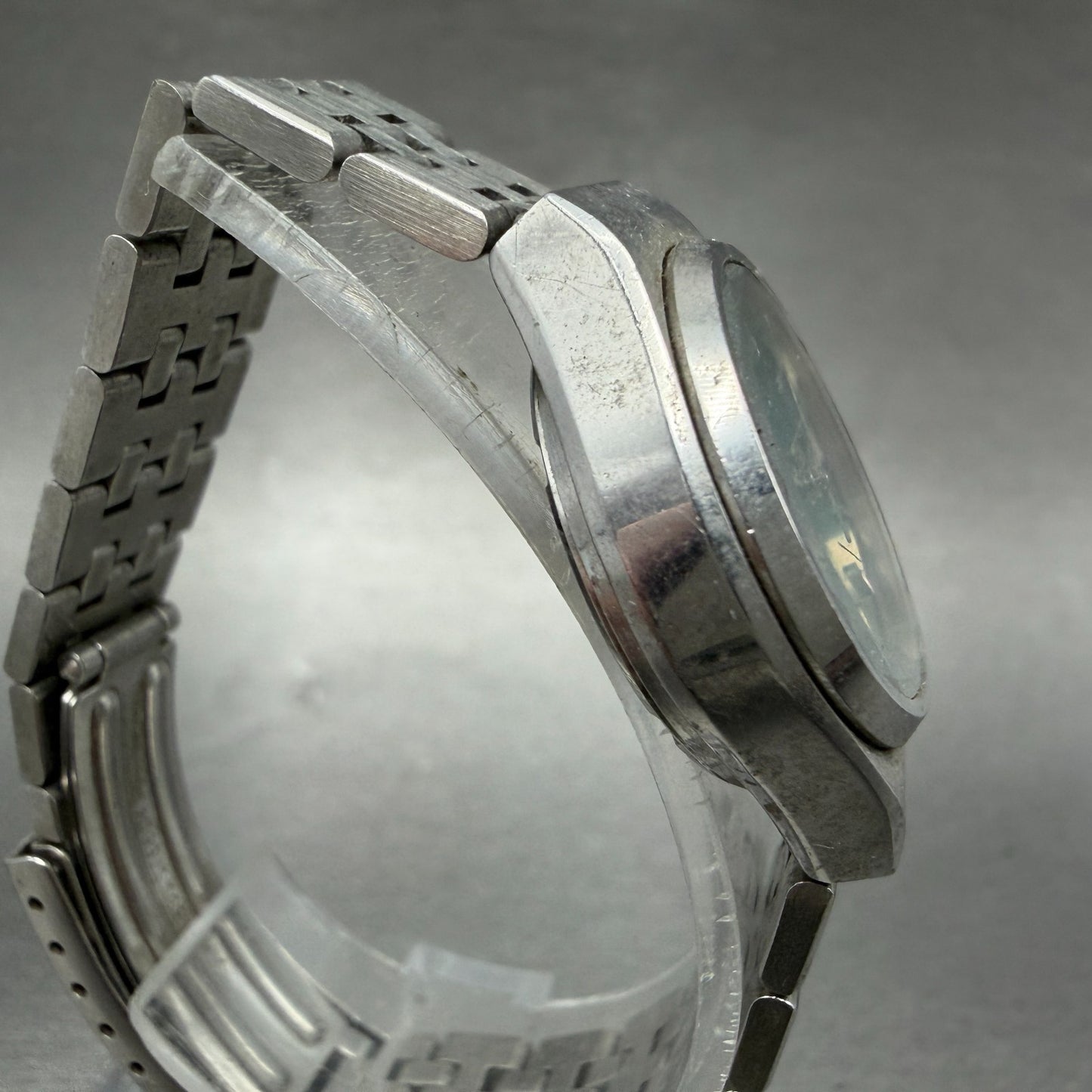 Seiko Watch Women 24mm Green Dial Silver Tone Daydate 7903-0100 New Battery3