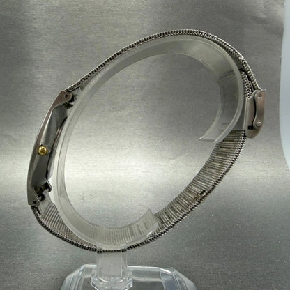 Skagen Watch Men 36mm Silver Dial Silver Tone Date Round 233XLSGS New Battery6