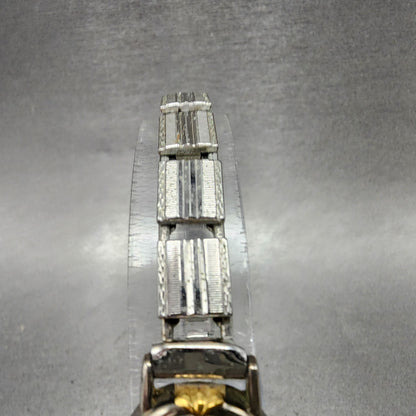 Seiko Alba Estate Watch Women 20mm Silver Dial Two Tone V4015400 New Battery4