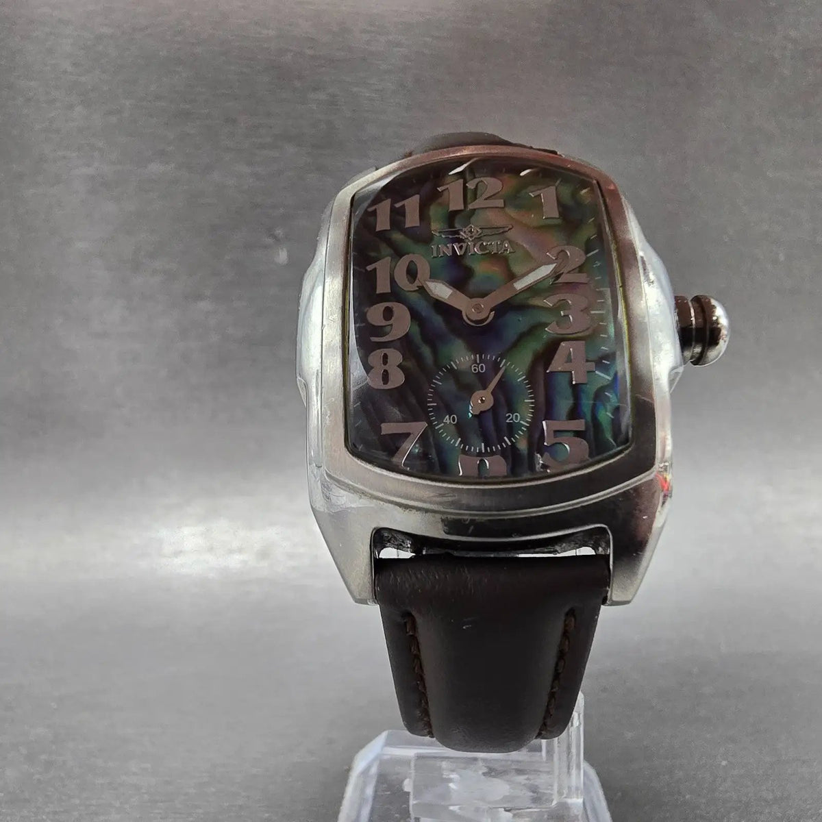 Invicta Lupah Watch Women 29mm Abalone Dial Silver Small Seconds 2592 New Batt5