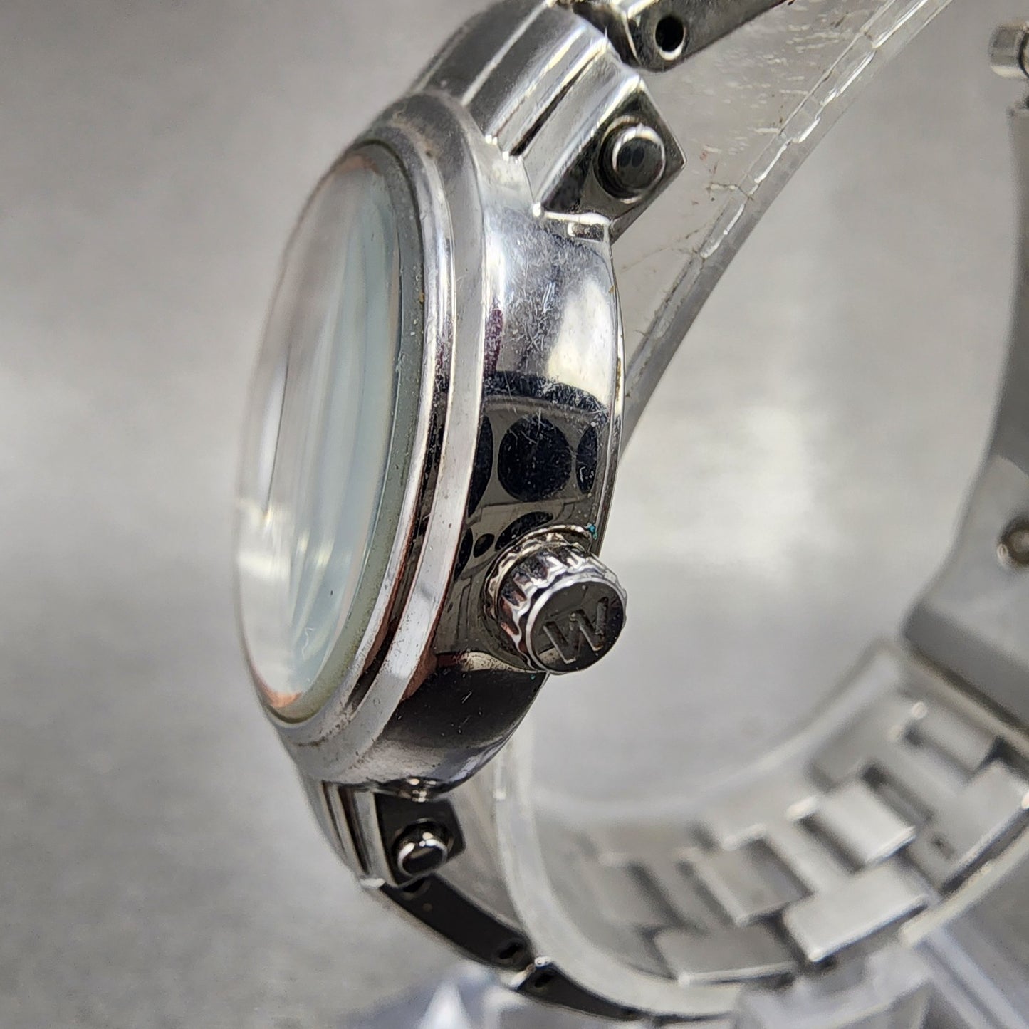 Seiko Wired Watch Women 26mm White Dial Silver Tone 7n010cn0 New Battery2