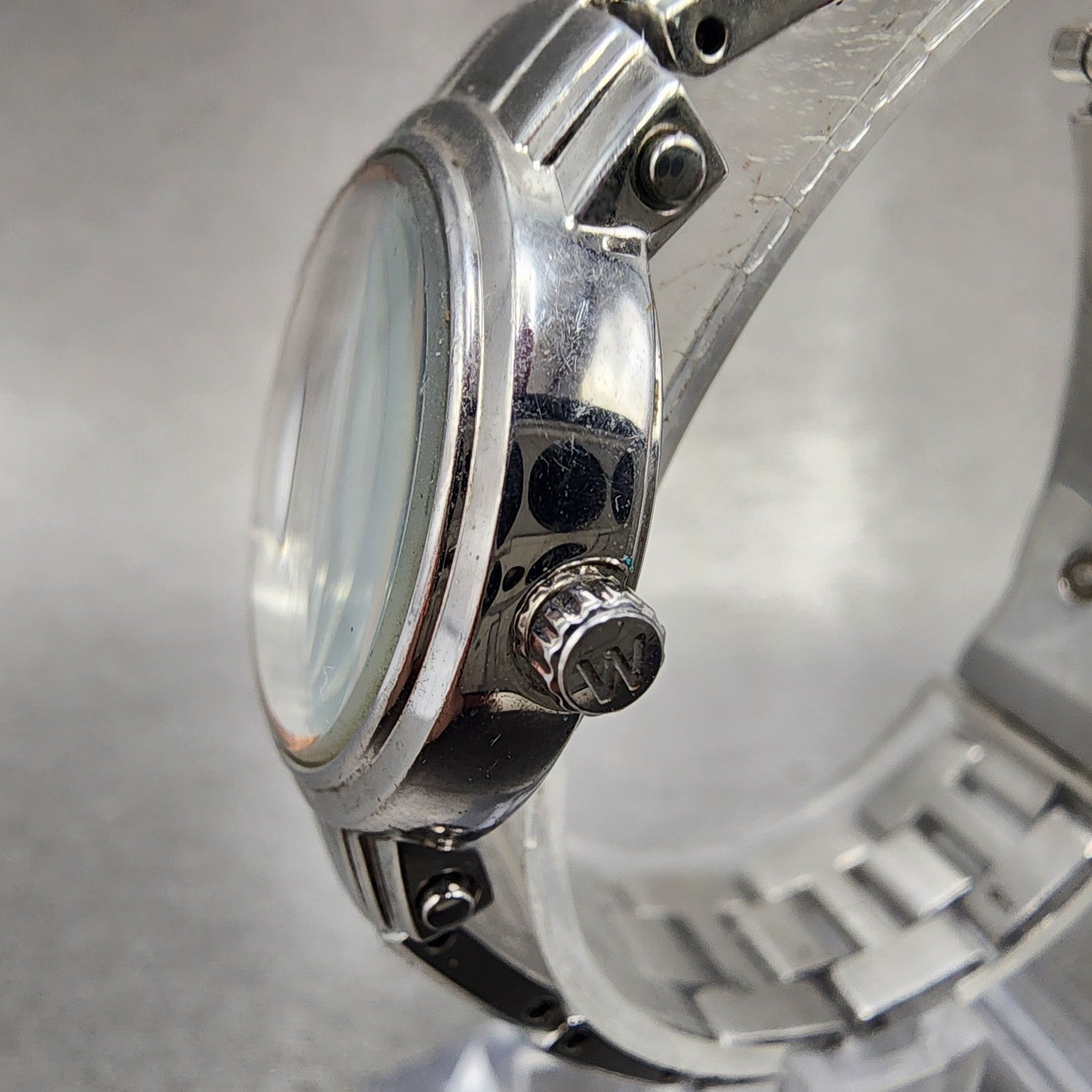 Seiko Wired Watch Women 26mm White Dial Silver Tone 7n010cn0 New Battery2
