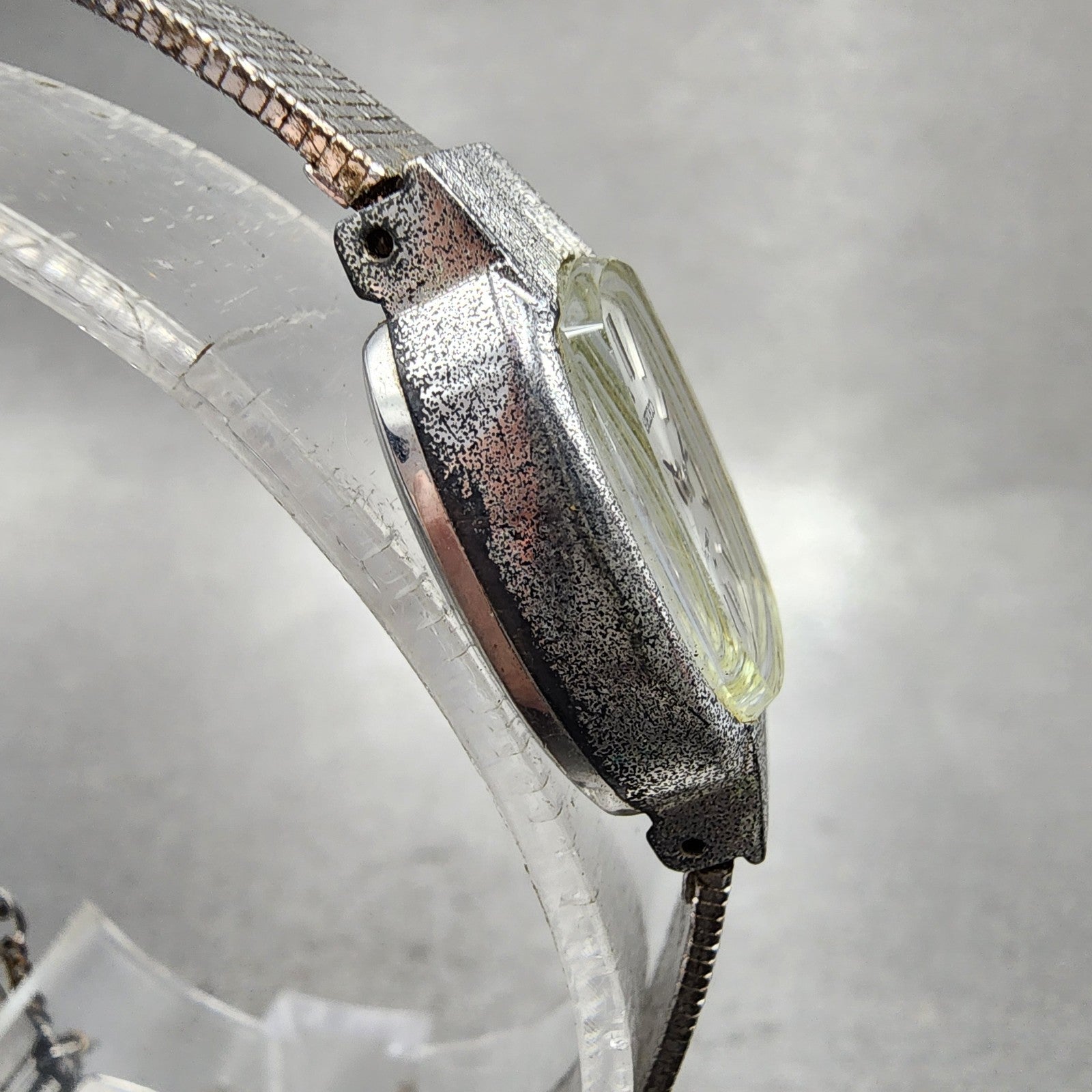 Seiko Watch Women 15mm Silver Dial Silver Tone Manual Round 113360 Runs3