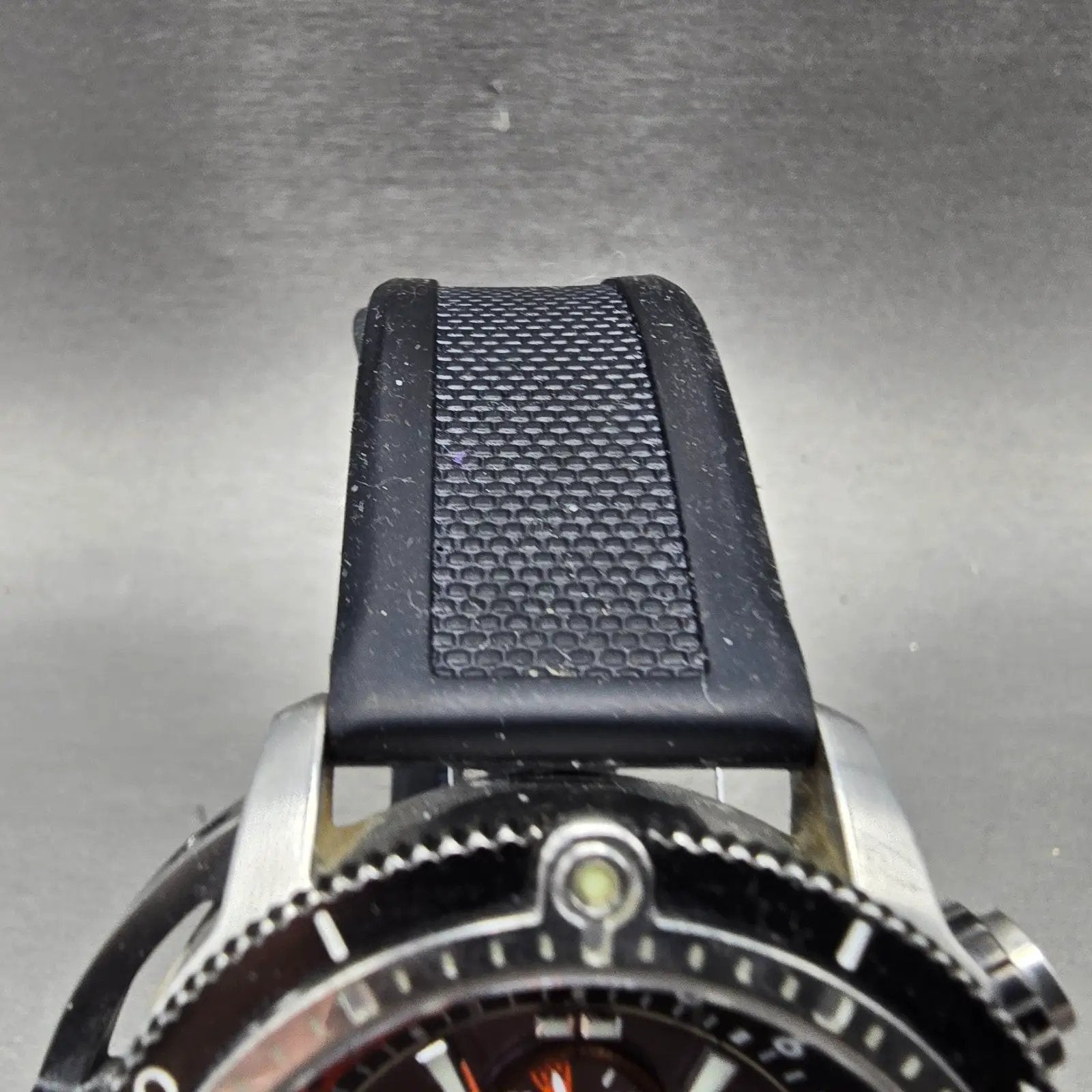 Citizen Promaster Chronograph Watch Men 44mm Black Dial Steel BJ2128-05E Runs5