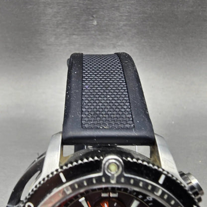 Citizen Promaster Chronograph Watch Men 44mm Black Dial Steel BJ2128-05E Runs5