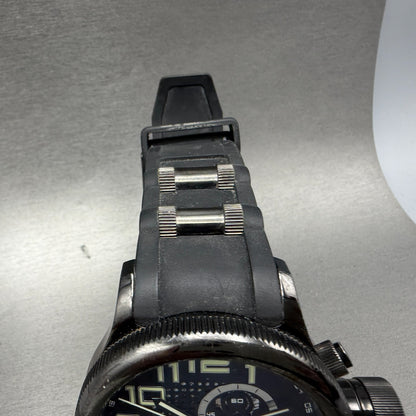 Invicta Russian Diver GMT Watch Men 52mm Black Dial Black Tone Date 5861 New Bat5