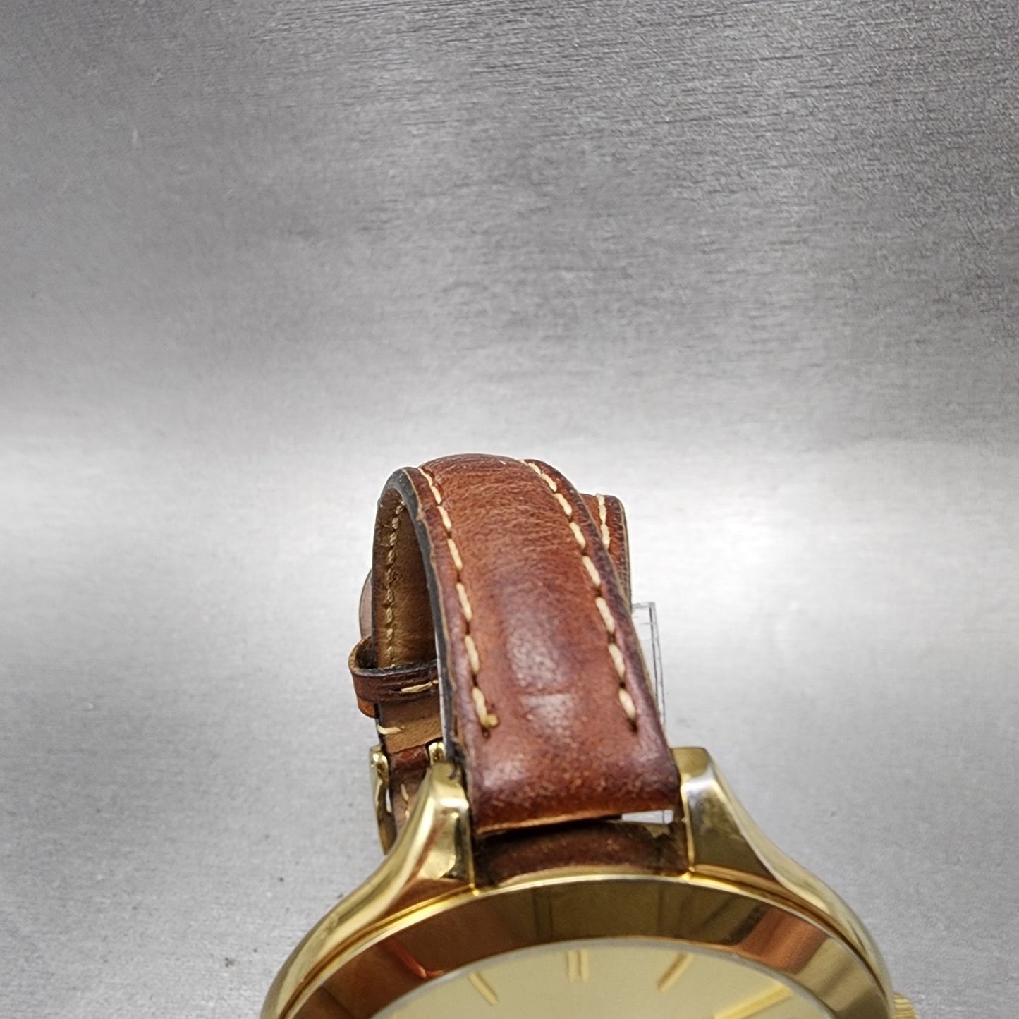 Michael kors Runway Watch Women 42mm Gold Dial Gold Tone Round MK2256 New Batt4