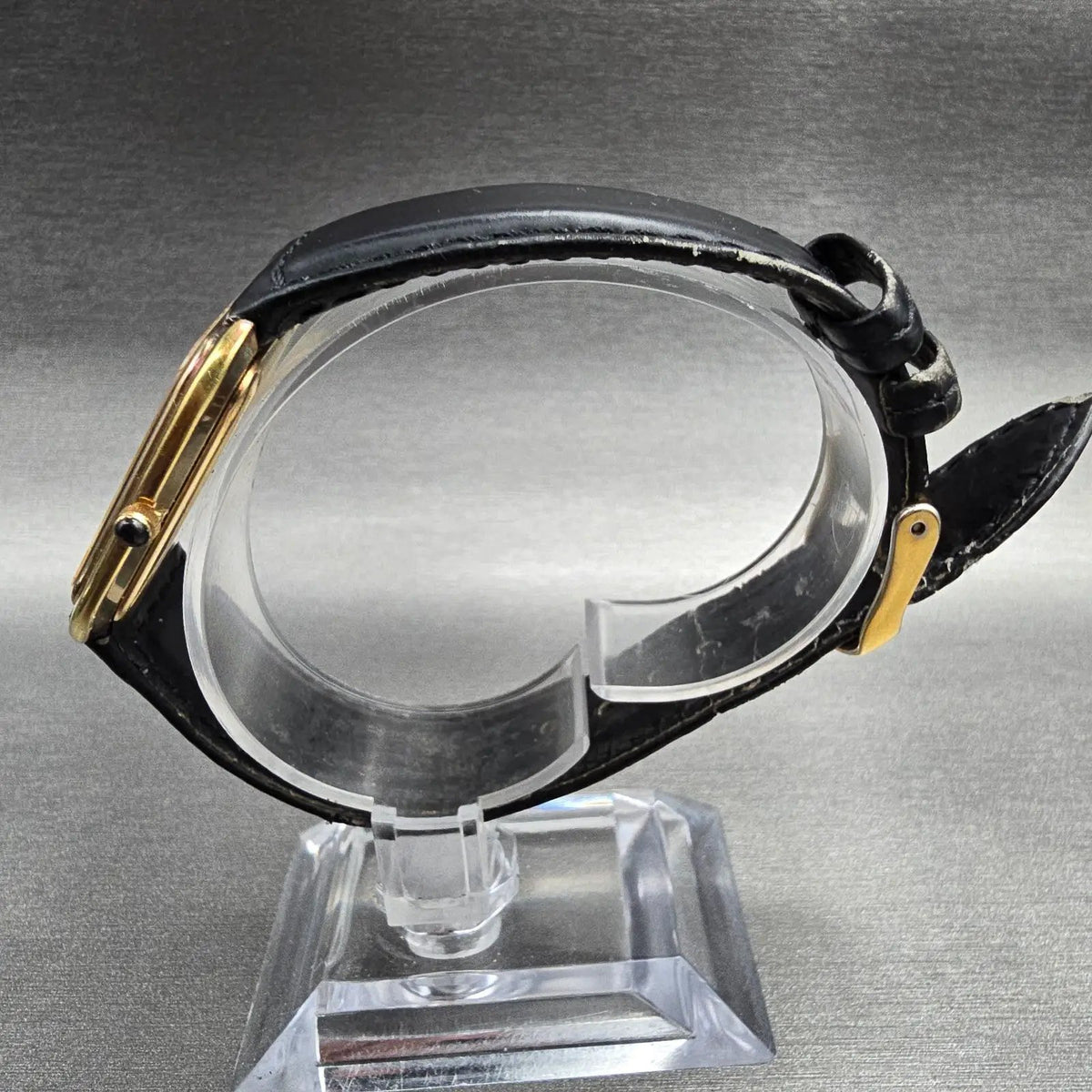 Citizen Exceed Watch Men 28mm Champagne Dial Gold Tone 4-795172 New Battery JP6