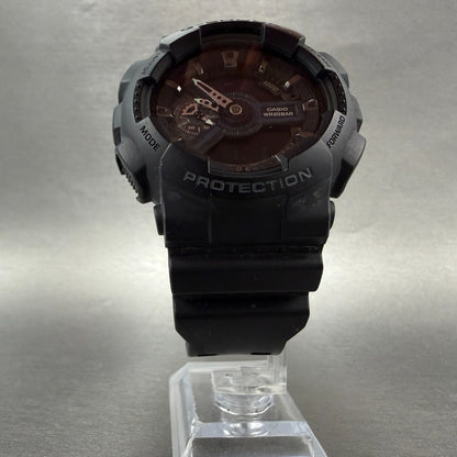Casio G-Shock GA-110 Watch Men 51mm Ana Digi Black Alarm Chrono New Battery ABC5