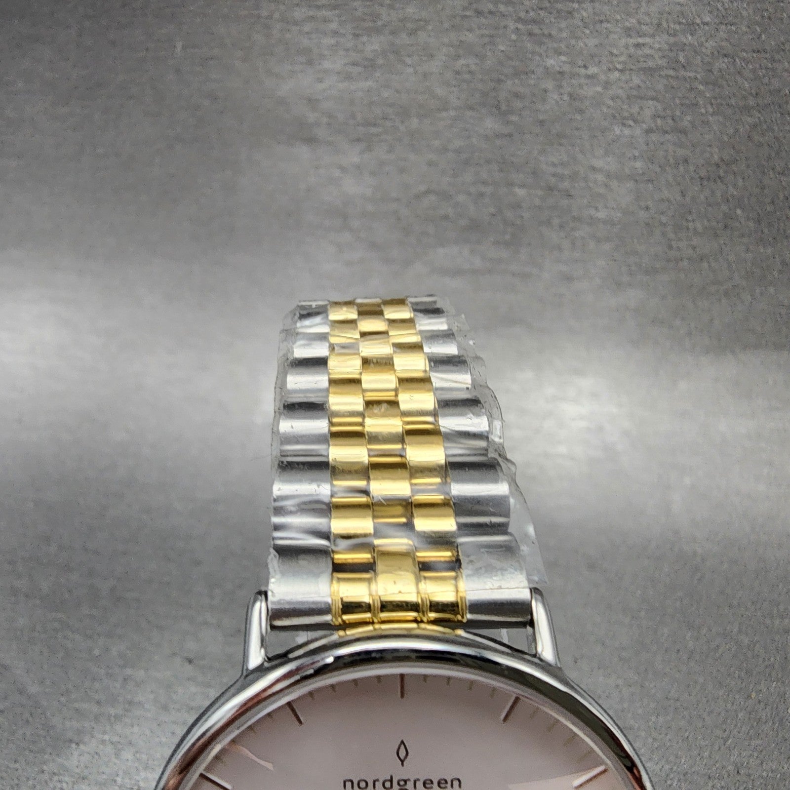 Nordgreen Native Watch Women 36mm White Dial Two Tone Round New Battery4