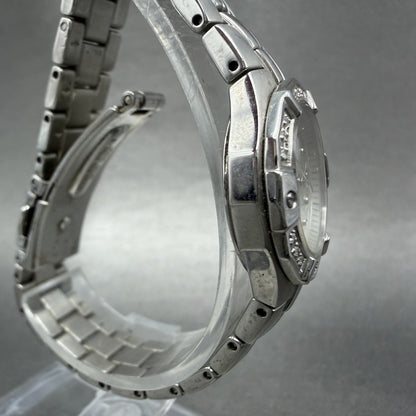 Seiko Coutura Watch Women 23mm Silver Dial Silver Tone 1n01-0le0 New Battery ABC3