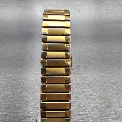 Citizen CQ Watch Men 31mm Champagne Dial Gold Tone Daydate 4-711521 New Battery7