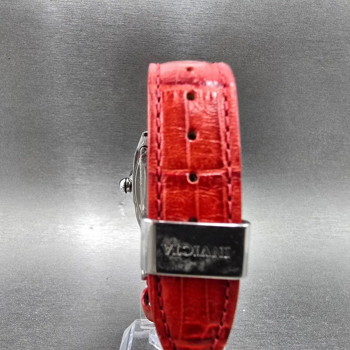 Invicta Lupah Watch 34mm MOP Dial Silver Date Rectangle 0011 New Battery Leather7