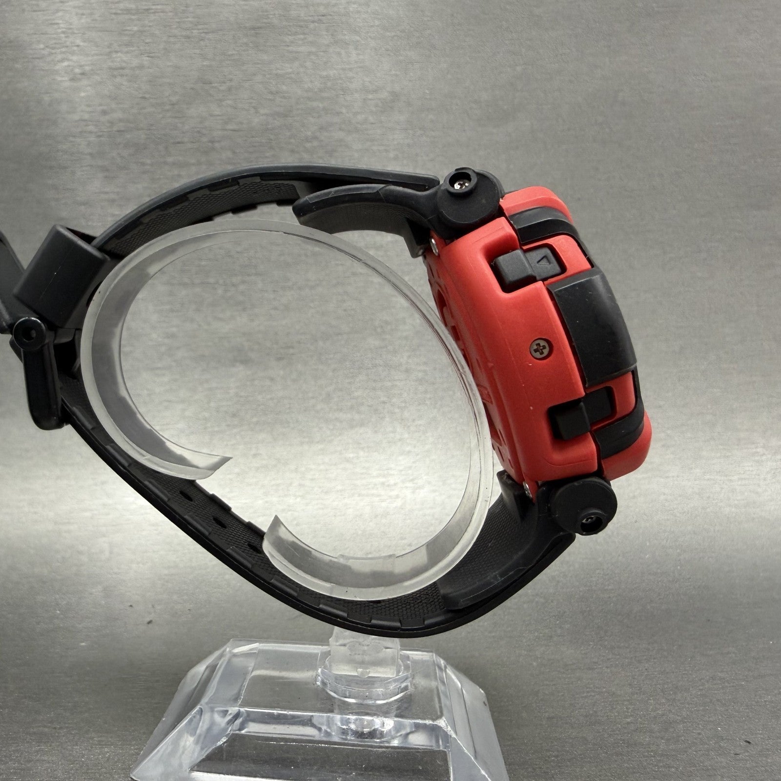 Casio GShock DW002 Watch Men 48mm Lucky Strike Digital Black Red New Battery8