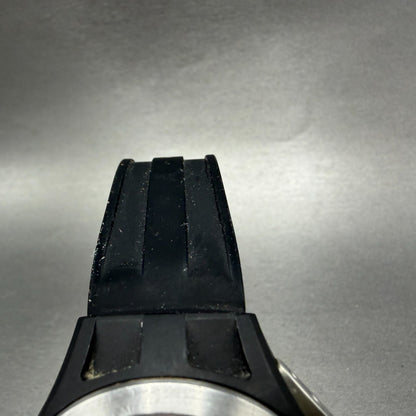 Scuderia Ferrari Chronograph Watch Men 45mm Black Black Tone Date New battery4