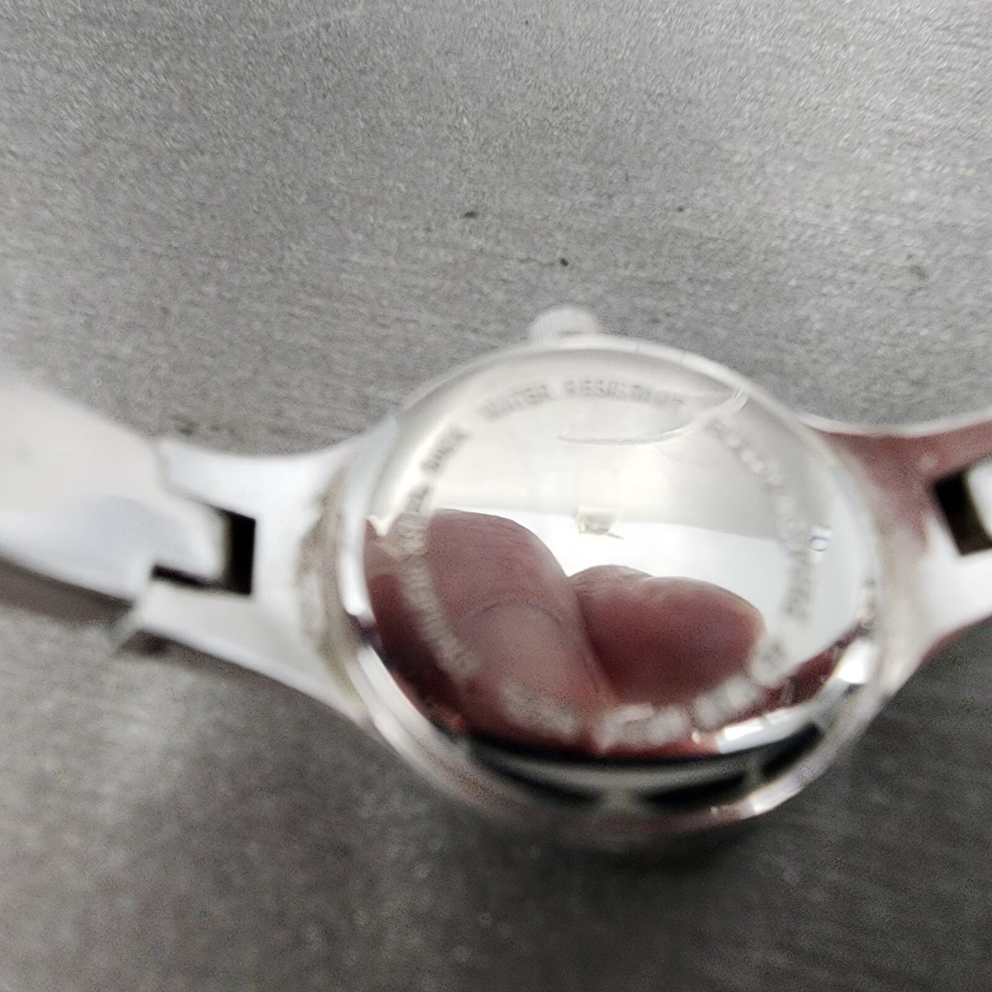 Bulova Watch Women 20mm Black Dial Stainless Steel Round 96L69 New Battery8