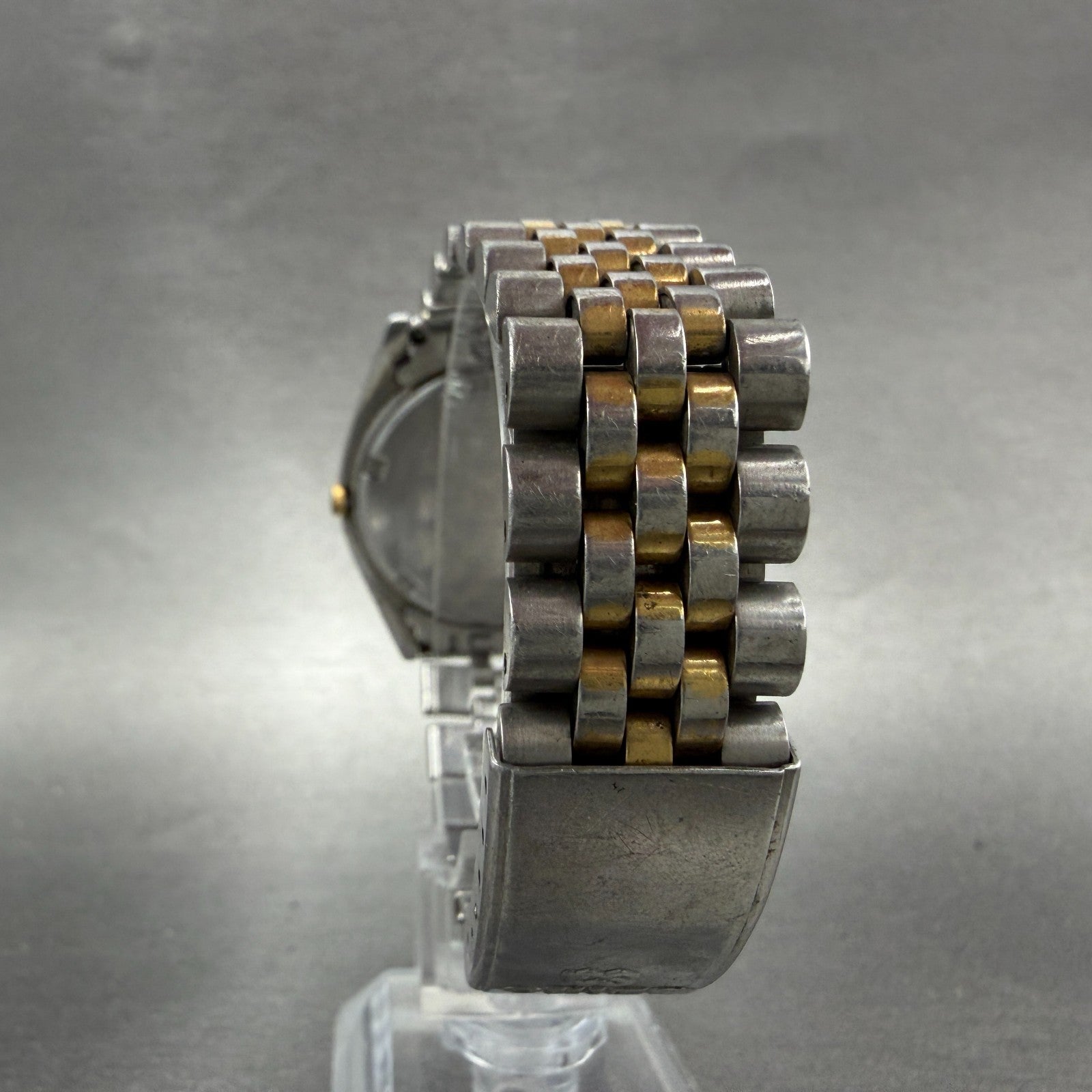 Seiko SQ President Watch Men 36mm Champagne Dial Two Tone Daydate 5Y23-8A60 PART8