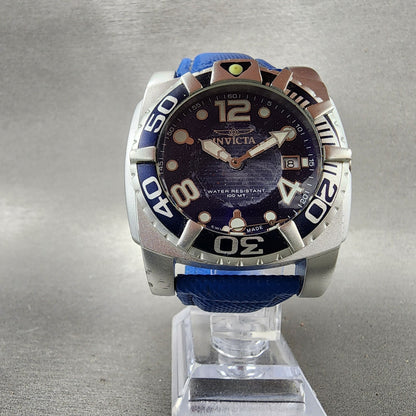 Invicta Dive Watch Men 44mm Blue Dial Aluminum 7006 Date Cushion PARTS6
