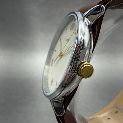 Timex Southveiw Watch Men 41mm Cream Dial Silver Tone TW2R80400 New Battery2