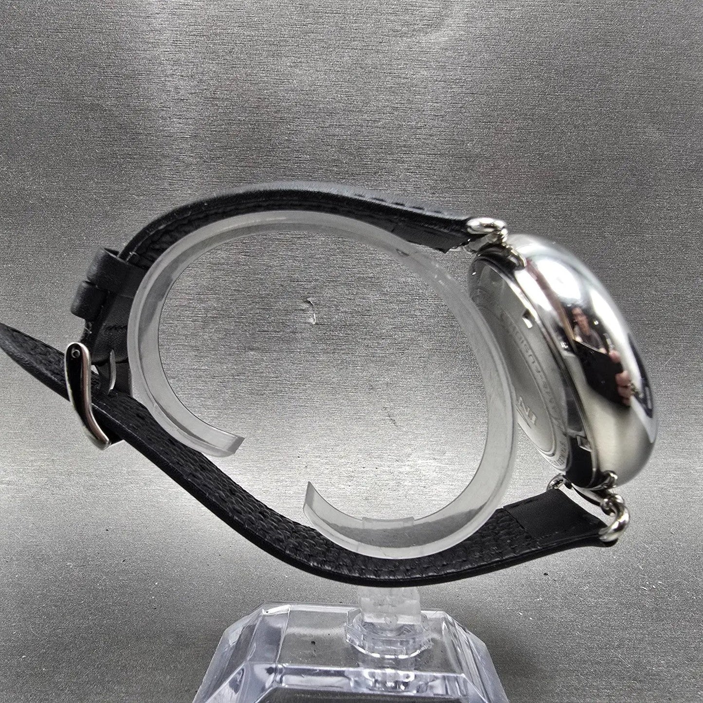 Invicta Aviator Watch Men 46mm Black Dial Steel Date Dual Hour 22980 New Battery7