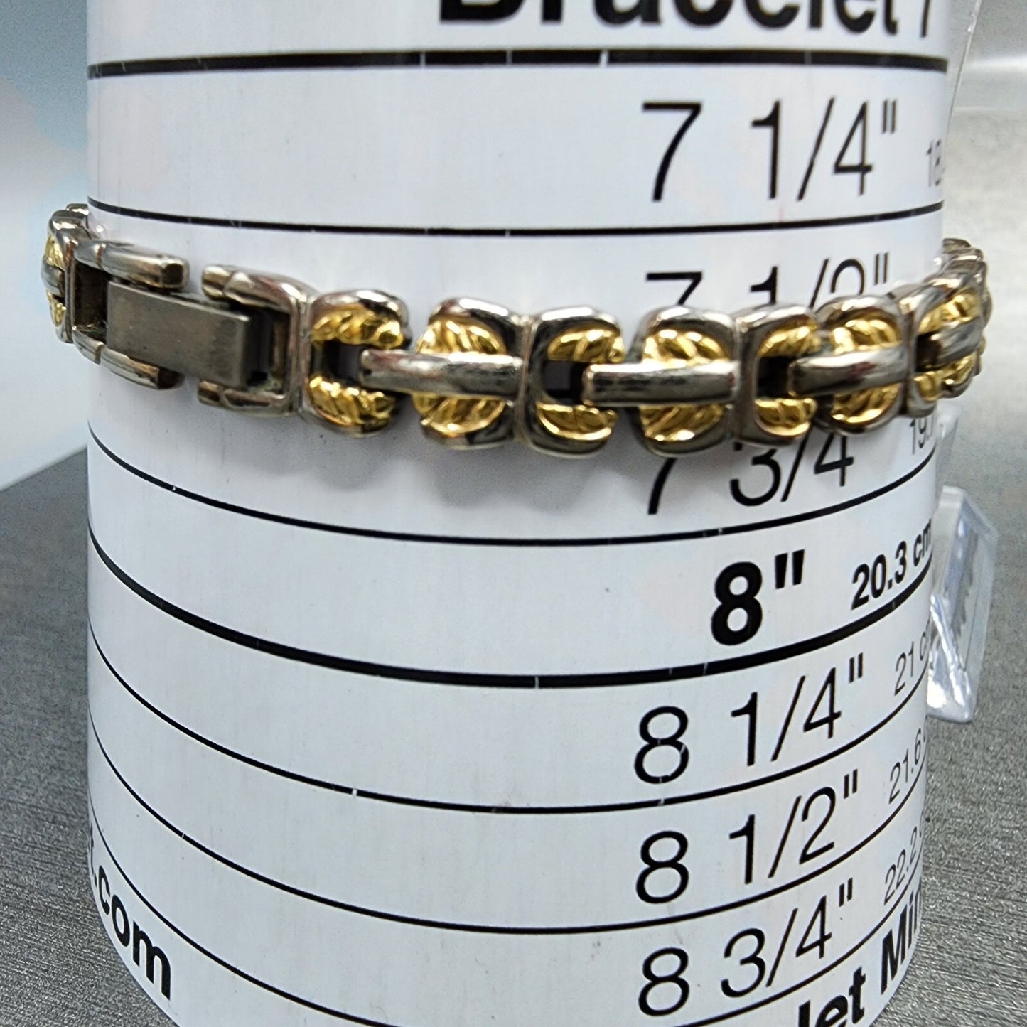 Bulova Watch Women 16mm White Dial Two Tone Oval 98L66 New Battery Vintage10