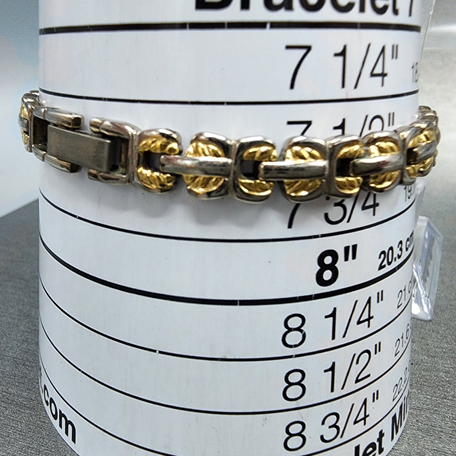 Bulova Watch Women 16mm White Dial Two Tone Oval 98L66 New Battery Vintage10