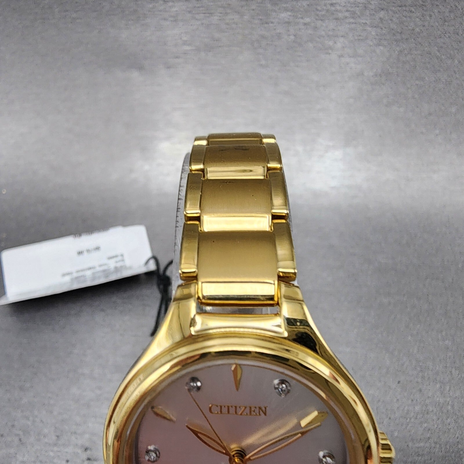 Citizen EcoDrive Corso Watch Women 29mm Silver Dial Gold Tone Round Works4