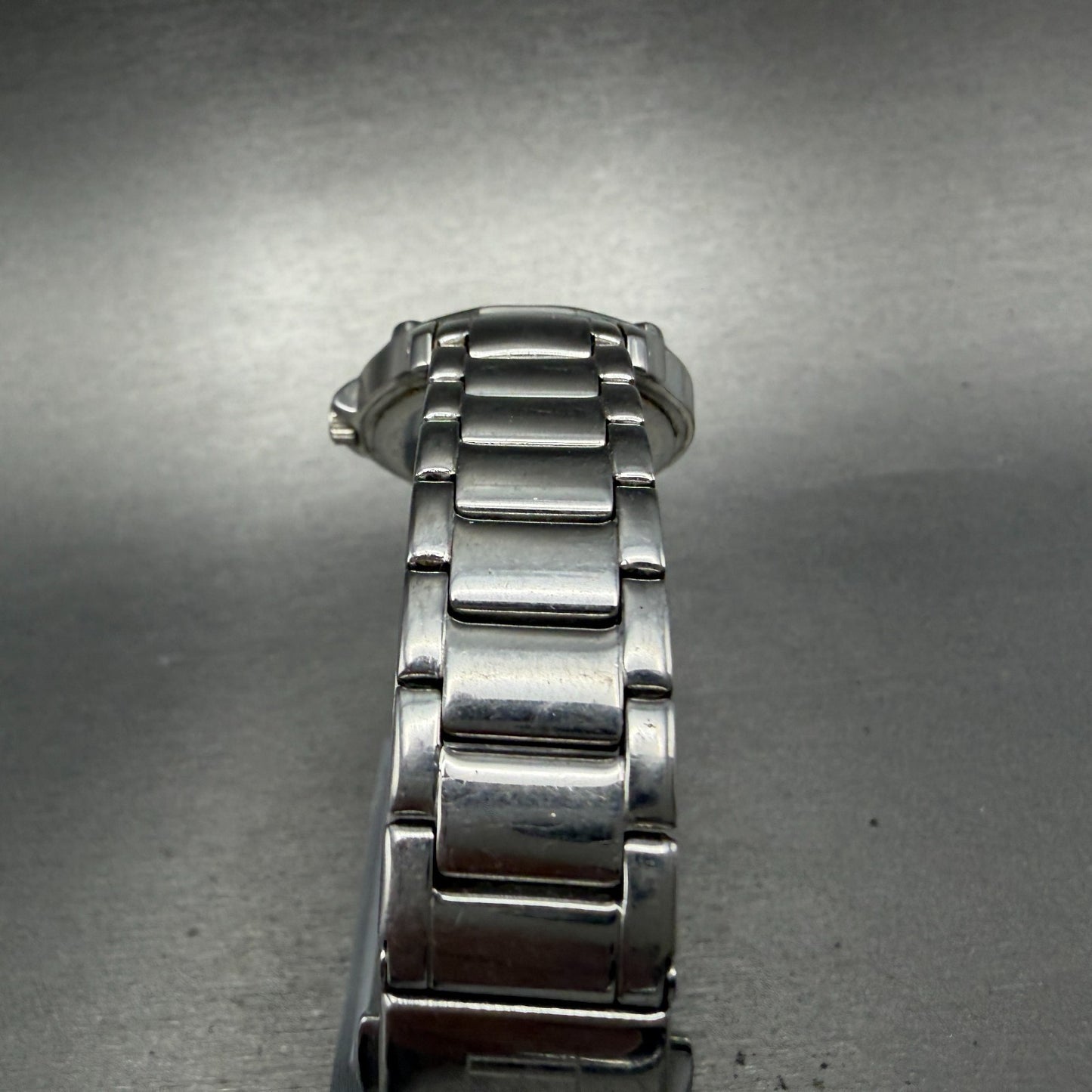 Tommy Hilfiger Watch Women 34mm White Dial Silver Tone Round Crystal New Battery7