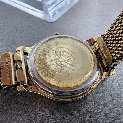 Seiko Spirit Watch Women 26mm Cream Dial Gold Tone 5e316c8a New Battery9
