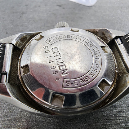 Citizen Cosmostar Watch Women 24mm Silver Dial Silver Tone Date Manual Runs9