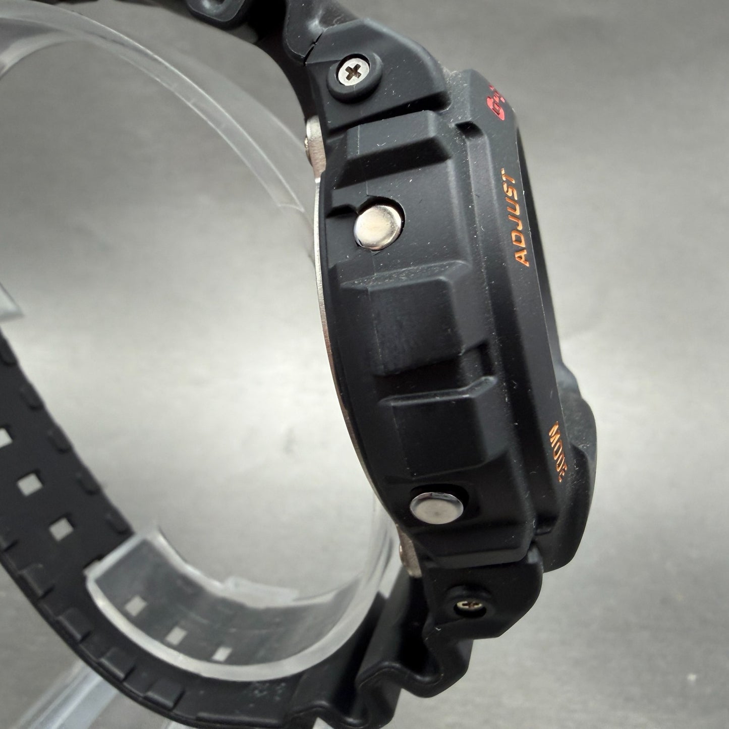Casio G-Shock DW-6900B Watch Men 50mm Digital LCD Black Tone Alarm Chrono Works4