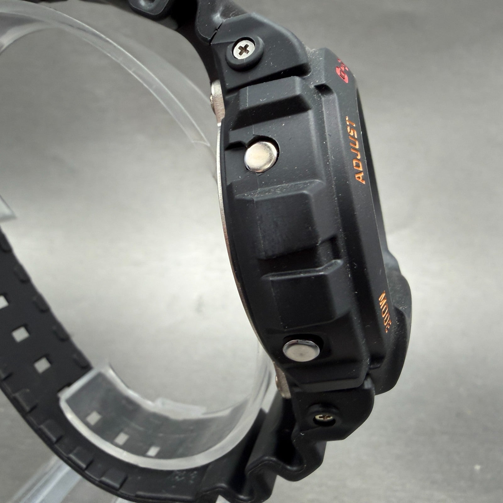 Casio G-Shock DW-6900B Watch Men 50mm Digital LCD Black Tone Alarm Chrono Works4