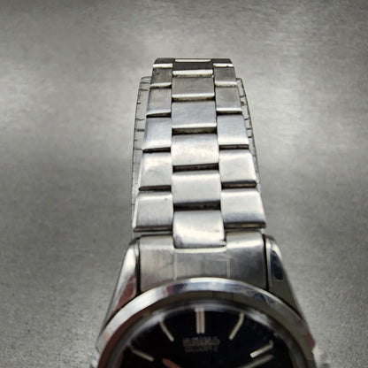Seiko Watch Women 23mm Blue Dial Silver Tone Date Round 2A22-0270 New Battery