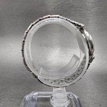 Seiko Exceline  Watch Women 20mm Black Dial Two Tone Round 1f200d0a New Batt8