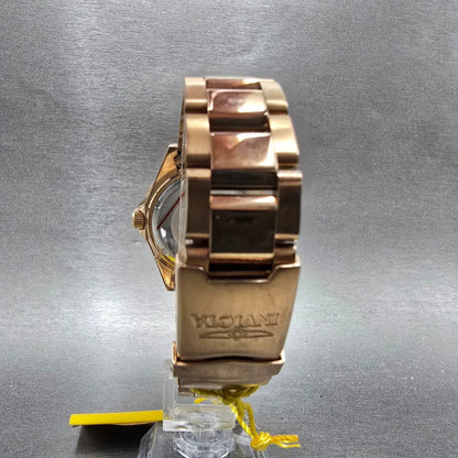 Invicta Dive Watch Women 38mmRose Dial Rose Gold Tone Date 15253 New Battery7