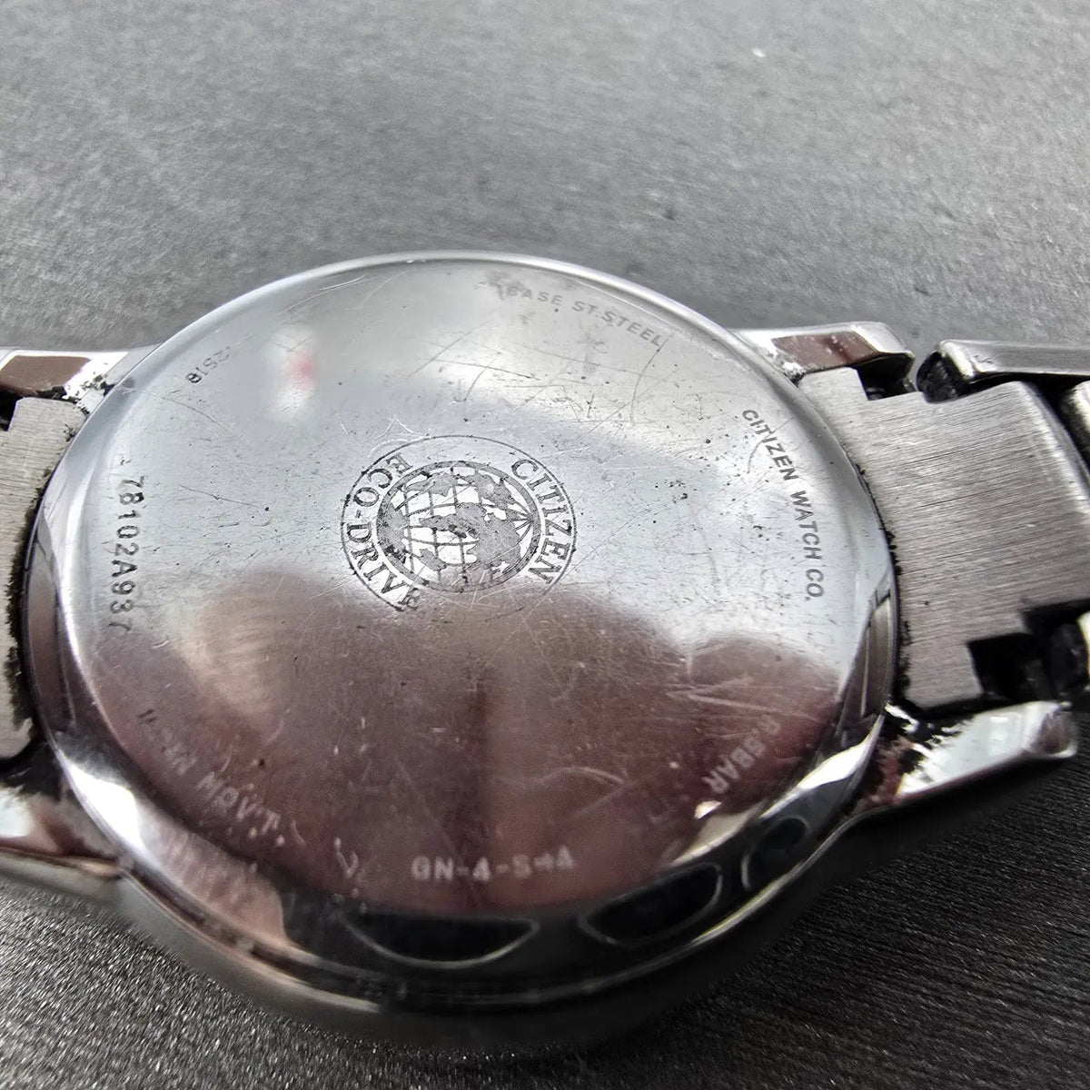 Citizen Eco-Drive Watch Women 30mm Silver Dial Two Tone Date FE1174-50A PARTS10