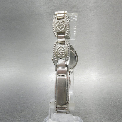 Seiko Special Watch Women 23mm Silver Dial Silver Tone Date Manual 25180090 Run7