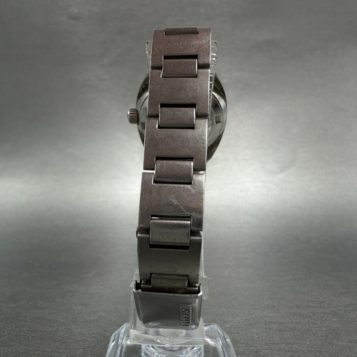Citizen Cosmostar Watch Women 24mm Gray Dial Silver Date Manual READ!!! 4-6106287