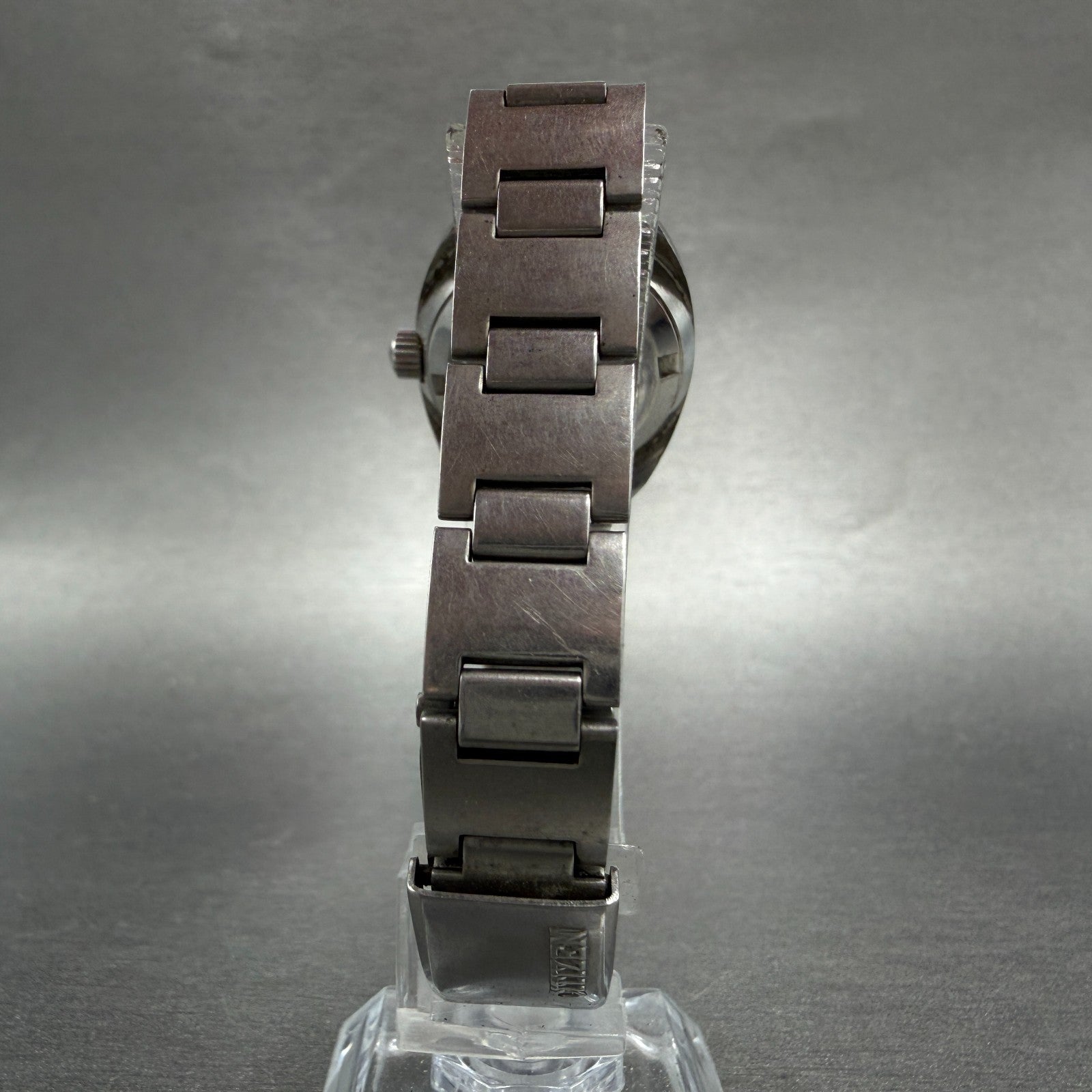 Citizen Cosmostar Watch Women 24mm Gray Dial Silver Date Manual READ!!! 4-6106287