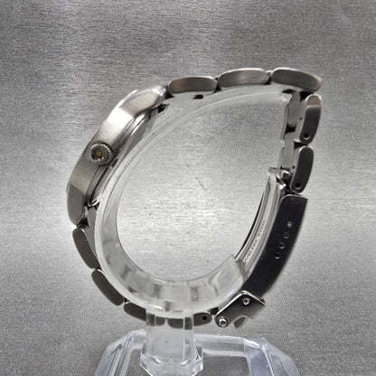 Victorinox Swiss Army Field Watch Women 30mm Silver Dial Steel Date New Battery6