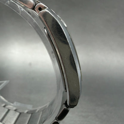 ESQ Tank Watch Women 21mm Blue Dial Silver Tone Small Seconds E5298 New Battery3