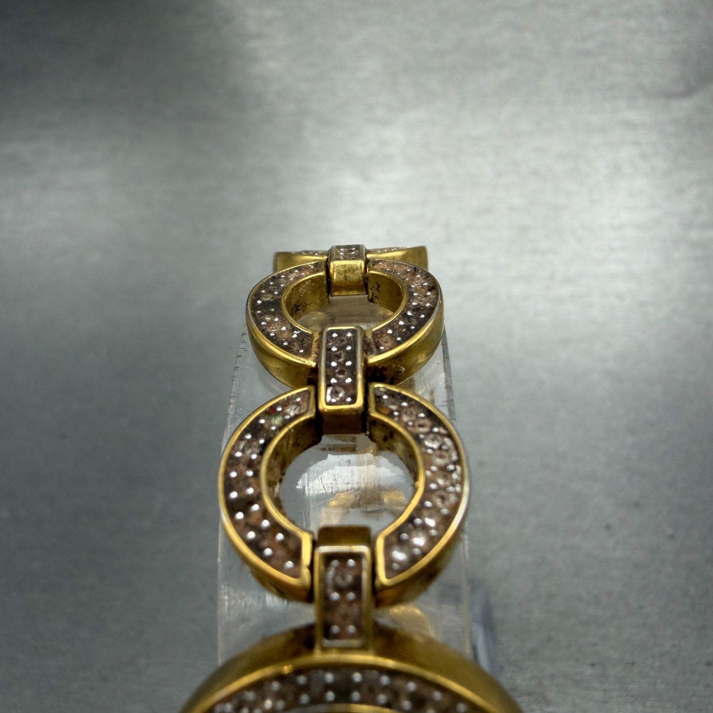 Bulova Watch Women 22mm MOP Dial Gold Tone Round 98V26 New Battery Vintage4