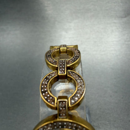 Bulova Watch Women 22mm MOP Dial Gold Tone Round 98V26 New Battery Vintage4