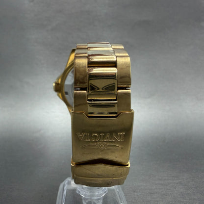 Invicta Pro Diver Watch Men 40mm Champagne Dial Gold Tone Date Automatic Runs7