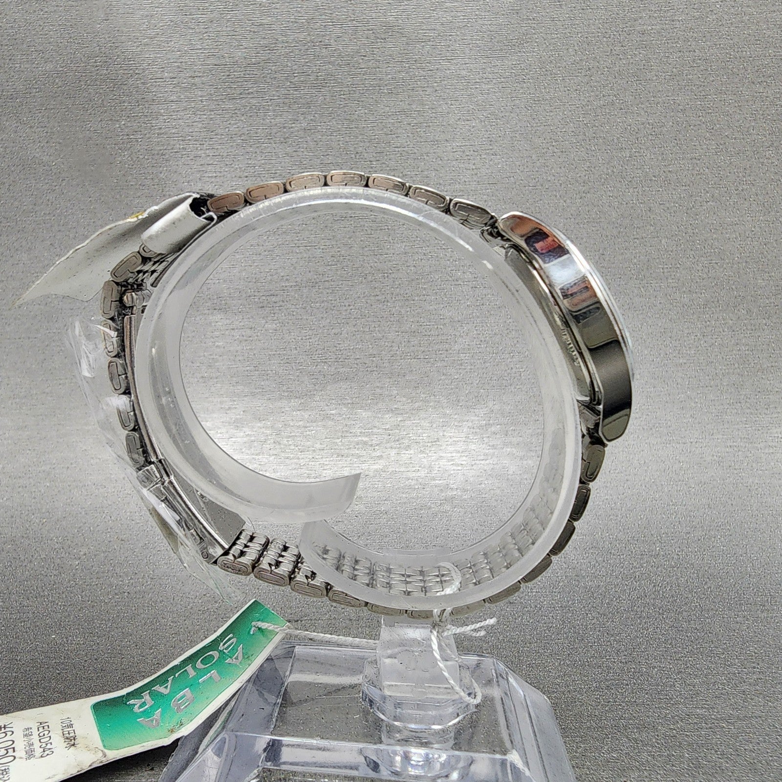 Seiko ALBA Solar Watch Women 25mm White Dial Silver Tone Round V1170AP0 Works8
