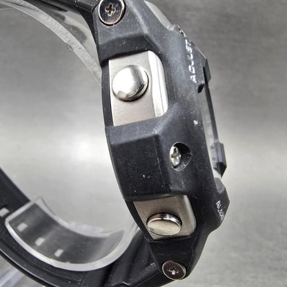 Casio G-Shock GS-1000 Watch Men 47mm Black Dial Black Silver Date Round Works3