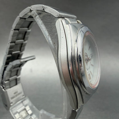 Casio Waveceptor Watch Women 28mm White Dial Silver Tone Date LWQ-10 Works Solar3