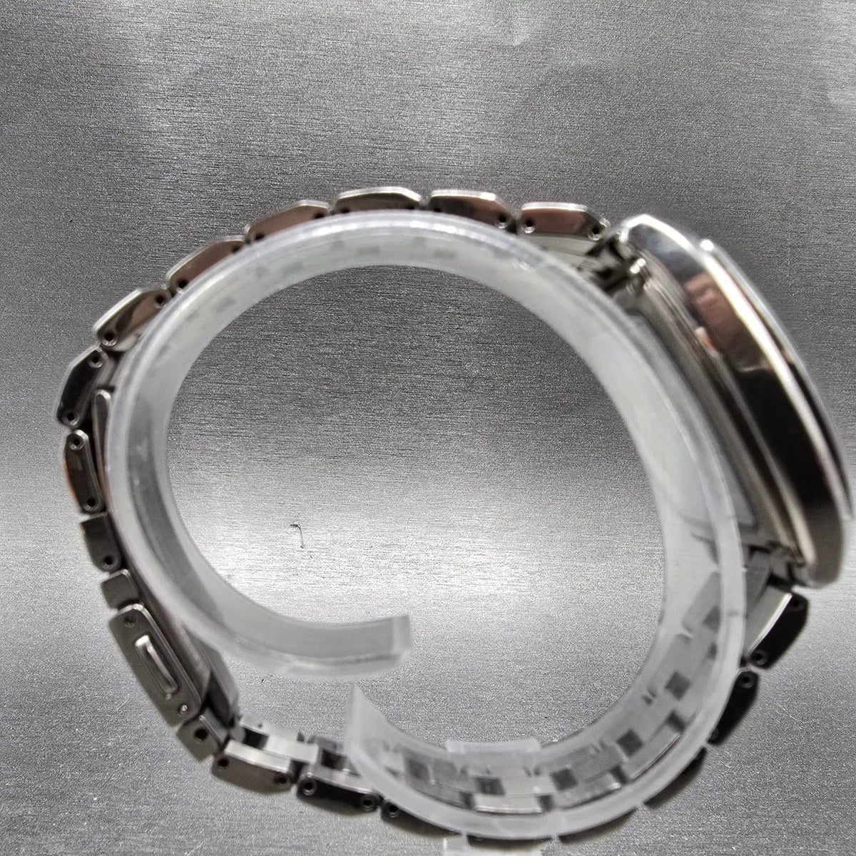 Seiko Lukia Atomic Solar Watch Women 25mm White Dial titanium 1B22-0CC0 PARTS9