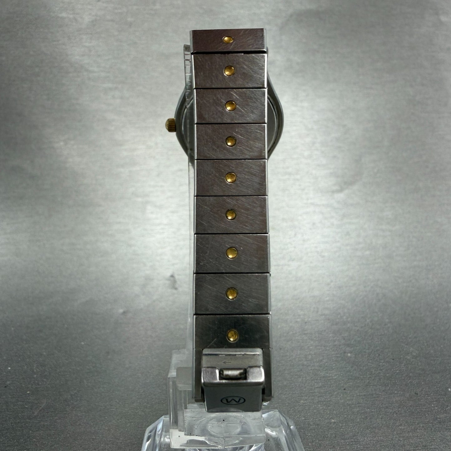 Movado Museum Watch Women 23mm Black Dial Two Tone Round 86-A1-836K New Battery7