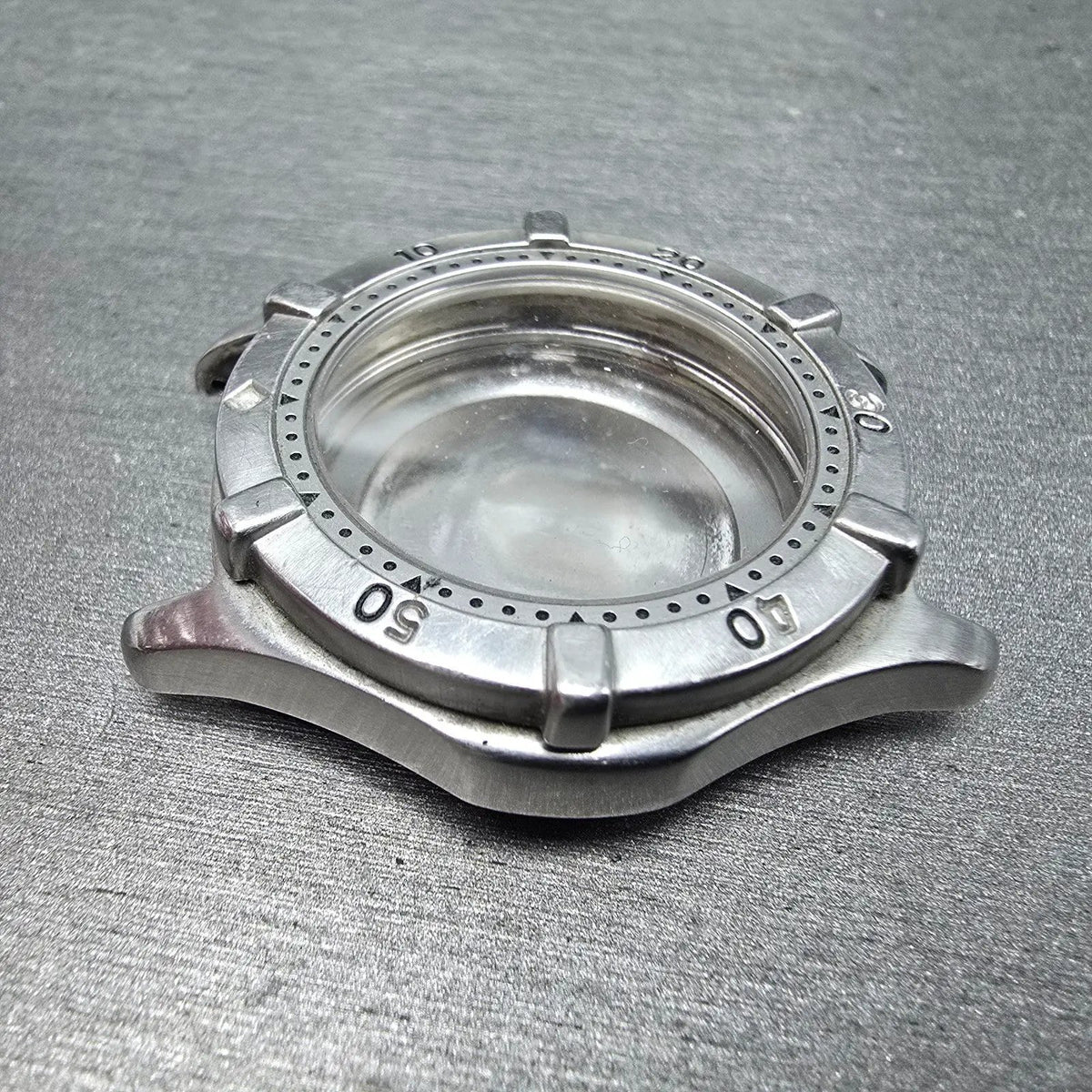 Tag Heuer Professional 200 Watch Case 34mm Stainless Steel 669.213 Vintage3